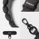 Ringke Holder & Puffer Hand Strap Phone Lanyard - Black