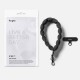 Ringke Holder & Puffer Hand Strap Phone Lanyard - Black