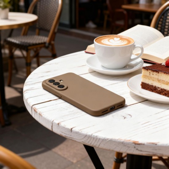 Tech-Protect Icon Case for Samsung Galaxy A37 5G - Brown