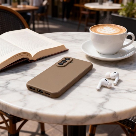 Tech-Protect Icon Case for Samsung Galaxy A57 5G - Brown