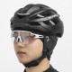 Rockbros Dala Winter Cycling Helmet Cap with Glasses Holes - Grey