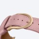 AmazingThing Class Band Leather Strap for Apple Watch 45 / 46 / 49 mm - Pink