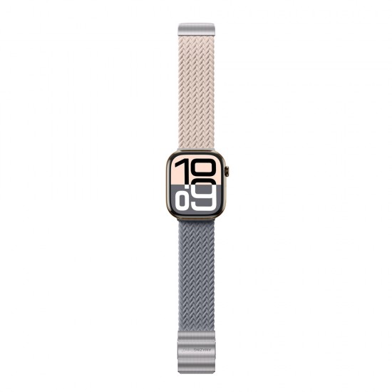 Set of 2 AmazingThing Blend Band for Apple Watch 45/46/49mm - Pink-Gray/Pink