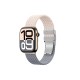 Set of 2 AmazingThing Blend Band for Apple Watch 45/46/49mm - Pink-Gray/Pink