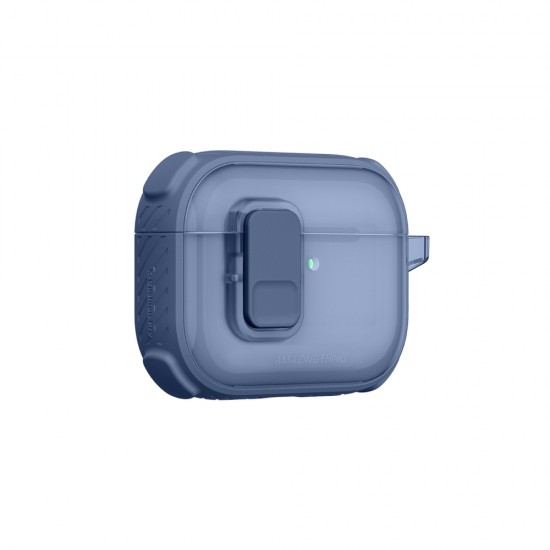 AmazingThing Titan Pro Mag Case Clear for AirPods Pro 3 - Blue