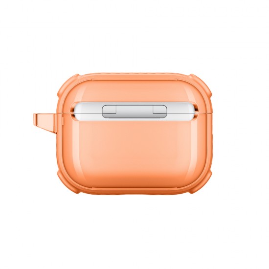 AmazingThing Titan Pro Mag Case Clear for AirPods Pro 3 - Orange