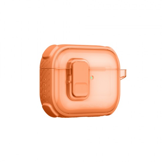 AmazingThing Titan Pro Mag Case Clear for AirPods Pro 3 - Orange