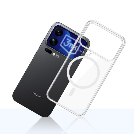 3mk Armor MagCase for Xiaomi 17 Pro - transparent
