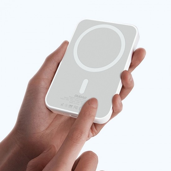 Dudao K26 Power Bank 10000mAh 20W USB-A / USB-C / MagSafe - White