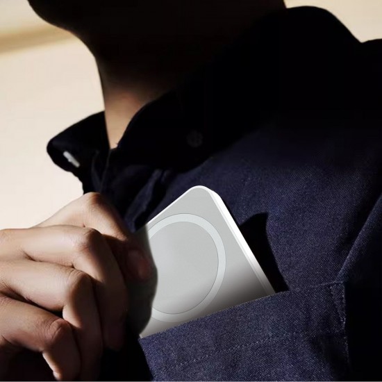 Dudao K26 Power Bank 10000mAh 20W USB-A / USB-C / MagSafe - White