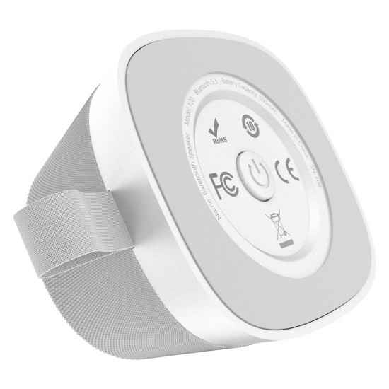 Dudao Y20 Wireless Speaker with Magnetic Mount Bluetooth 5.3 - Silver