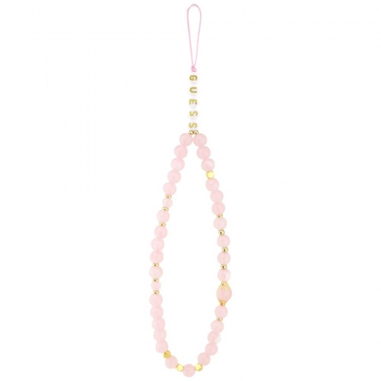 Guess 4G Strap Triangle Logo MagSafe Case for iPhone 17 Pro - Pink