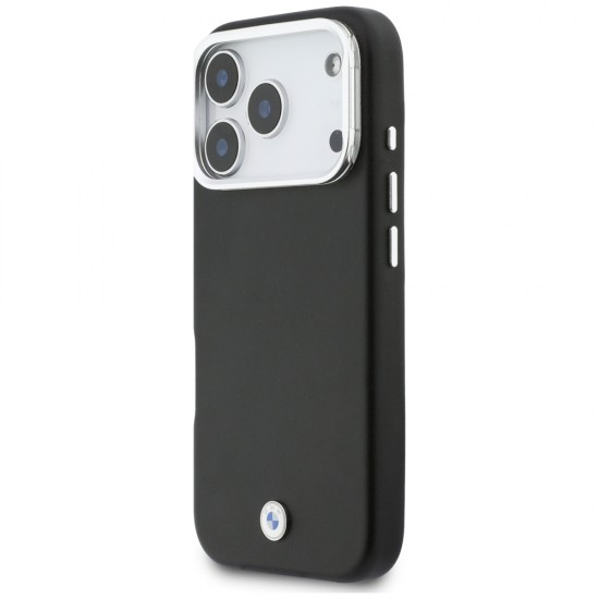 BMW M Sign Metal Logo MagSafe Case for iPhone 17 Pro - Black