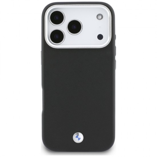 BMW M Sign Metal Logo MagSafe Case for iPhone 17 Pro - Black
