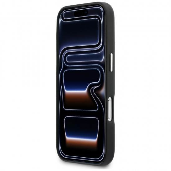 BMW M Sign Metal Logo MagSafe Case for iPhone 17 Pro - Black