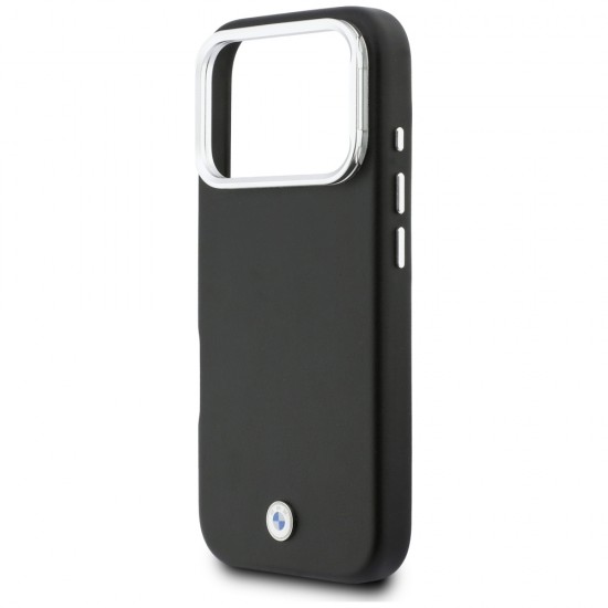 BMW M Sign Metal Logo MagSafe Case for iPhone 17 Pro - Black