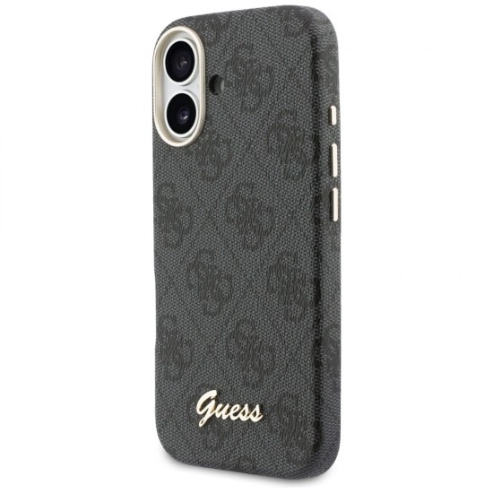 Guess 4G Script MagSafe case for iPhone 17 - black