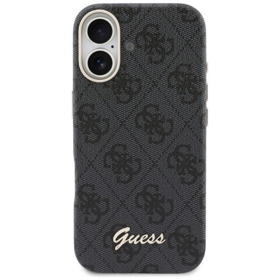 Guess 4G Script MagSafe case for iPhone 17 - black
