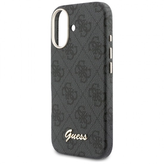 Guess 4G Script MagSafe case for iPhone 17 - black