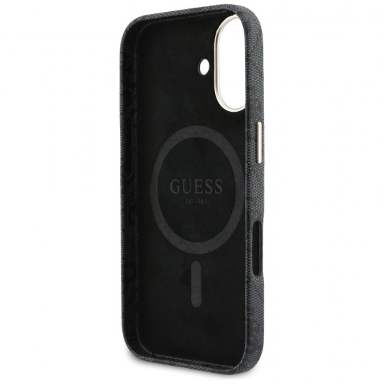 Guess 4G Script MagSafe case for iPhone 17 - black