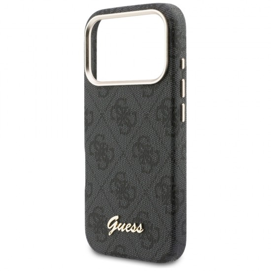 Guess 4G Script MagSafe case for iPhone 17 Pro - black