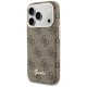 Guess 4G Script MagSafe Case for iPhone 17 Pro Max - Brown