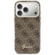 Guess 4G Script MagSafe Case for iPhone 17 Pro Max - Brown