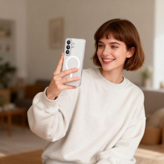 Tech-Protect FlexAir MagSafe Case for Samsung Galaxy S26 - Transparent