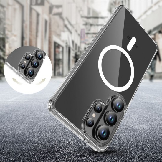 Tech-Protect FlexAir Hybrid MagSafe Case for Samsung Galaxy S26 Ultra - Transparent