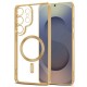 Tech-Protect MagFlex Case for Samsung Galaxy S26 Ultra - Transparent Gold