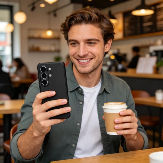 Tech-Protect Silicone MagSafe Case for Samsung Galaxy S26 Ultra - Black