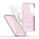 Tech-Protect Silicone MagSafe Case for Samsung Galaxy S26+ - Pink