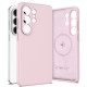 Tech-Protect Silicone MagSafe Case for Samsung Galaxy S26 Ultra - Pink