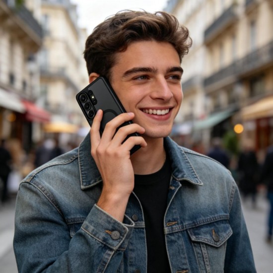 Tech-Protect MagPeak MagSafe Case for Samsung Galaxy S26 Ultra - Black