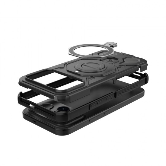 Tech-Protect TacticStand MagSafe case for Xiaomi Poco F8 Ultra - black