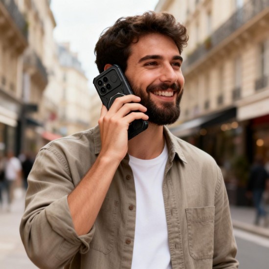 Tech-Protect TacticStand MagSafe case for Xiaomi Poco F8 Ultra - black