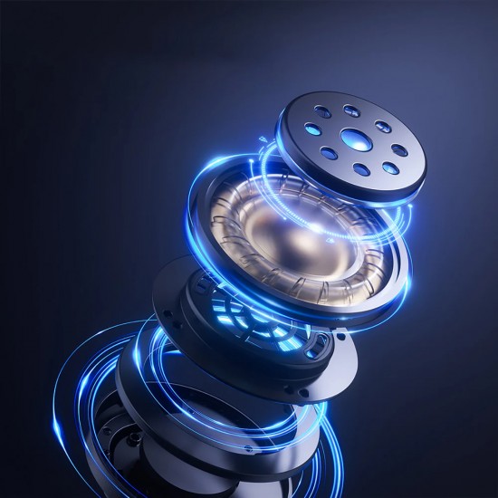 Machenike GX30 Pro Wireless Over-Ear Gaming Headphones - Black