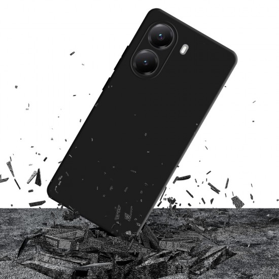 3mk Matt Case Pro for Xiaomi Poco X7 Pro 5G - Matte Black