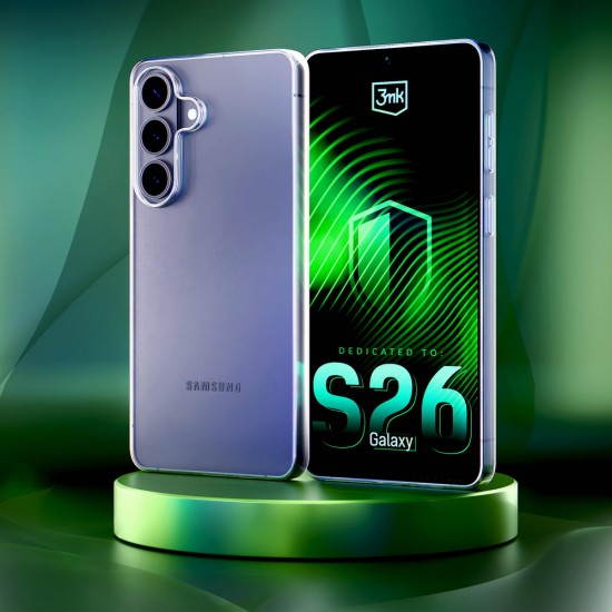 3mk Clear Case for Samsung Galaxy S26 - transparent