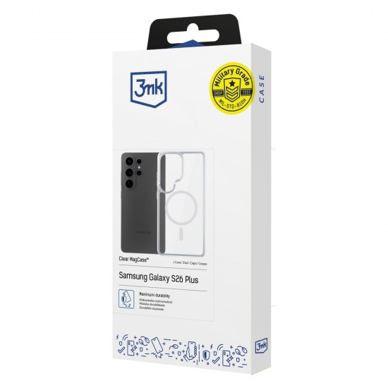 3mk Armor MagCase for Samsung Galaxy S26 Ultra - Transparent
