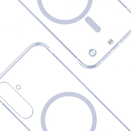 3mk Just20g MagCase for Samsung Galaxy S26 Pro - Transparent