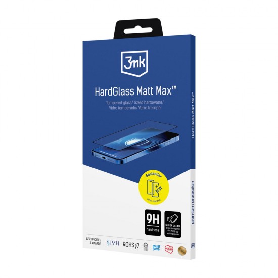 3mk HardGlass Matt Max Tempered Glass for Samsung Galaxy S26+