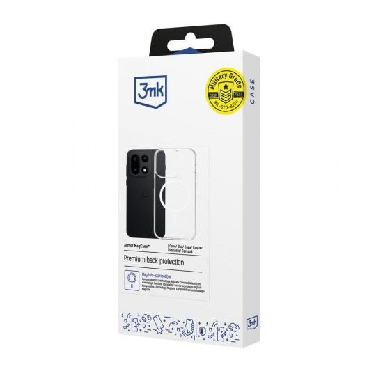 3mk Armor MagCase for OnePlus 15 5G - Transparent