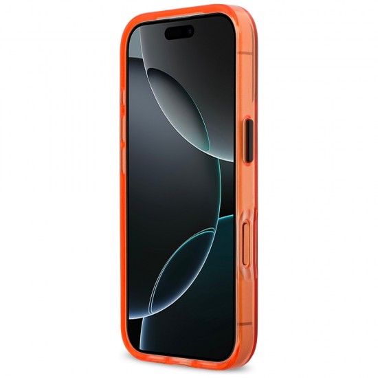 BMW M IML Metal Logos MagSafe Case for iPhone 17 Pro - Pro Orange