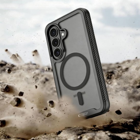 Tech-Protect Defense MagSafe Case for Samsung Galaxy S26 - Black