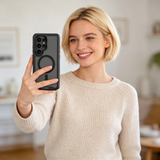 Tech-Protect Defense MagSafe Case for Samsung Galaxy S26 Ultra - Black