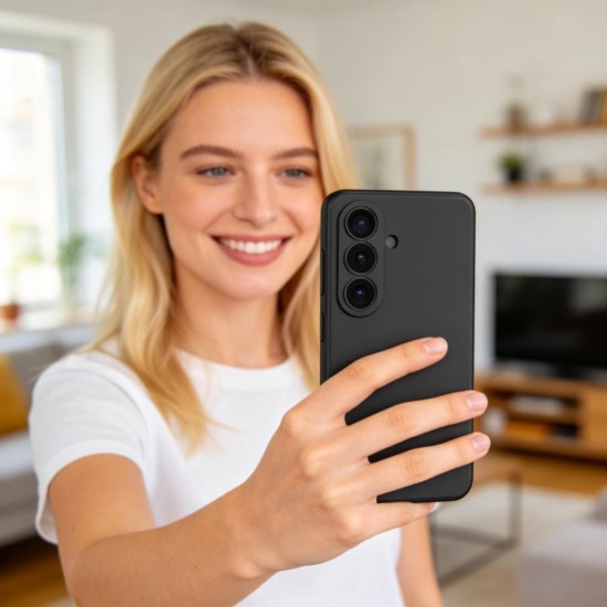 Tech-Protect Silicone MagSafe Case for Samsung Galaxy S26 - Black