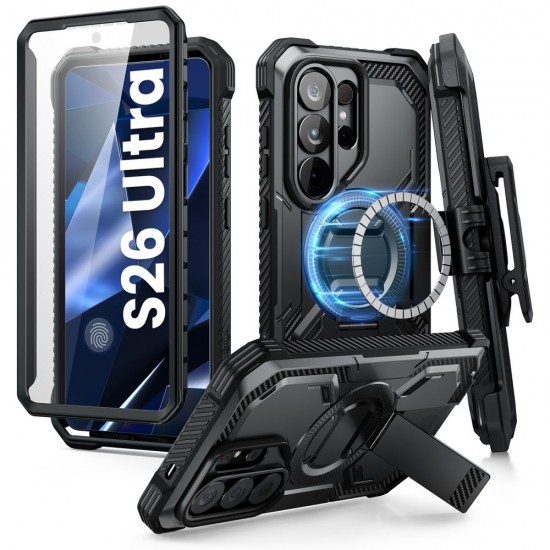Supcase iBlason ArmorBox Clip Mag MagSafe Case for Samsung Galaxy S26 Ultra - Black