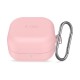 Tech-Protect Silicone Hook Case for Samsung Galaxy Buds 4 / 4 Pro - Pink