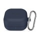 Tech-Protect Silicone Hook Case for Samsung Galaxy Buds 4 / 4 Pro - Navy Blue